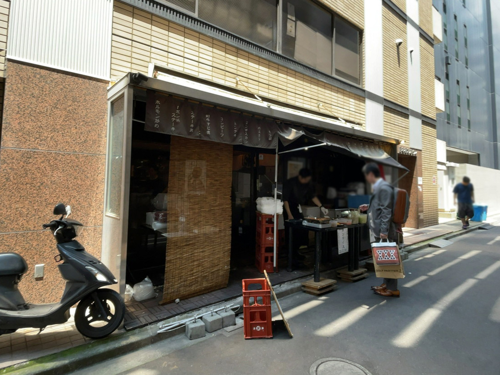 1階の飲食店