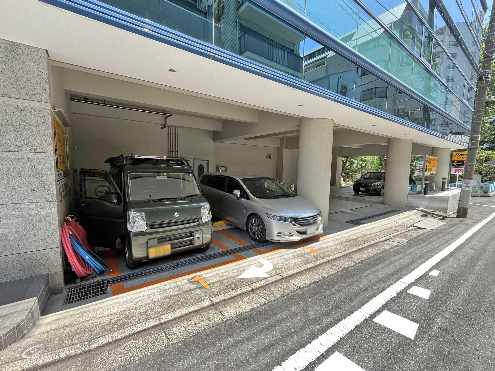 1階のコインパーキング