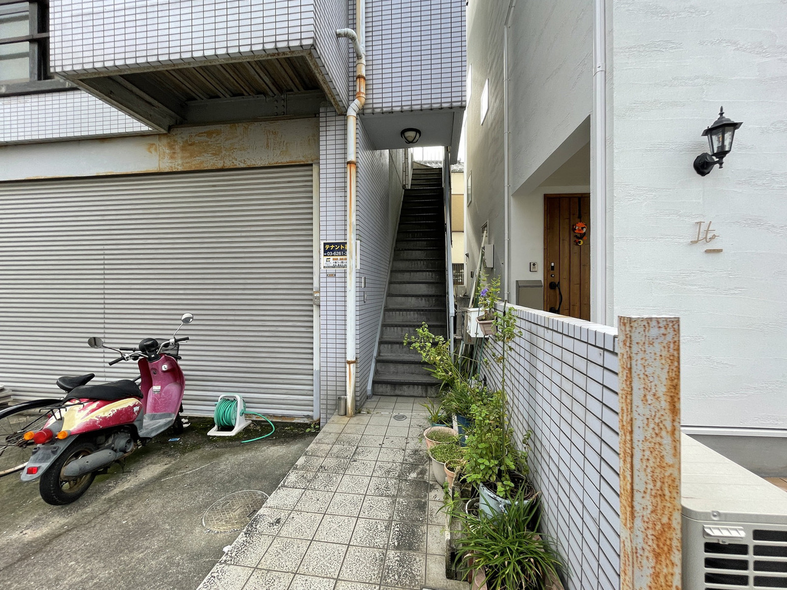 物件出入口