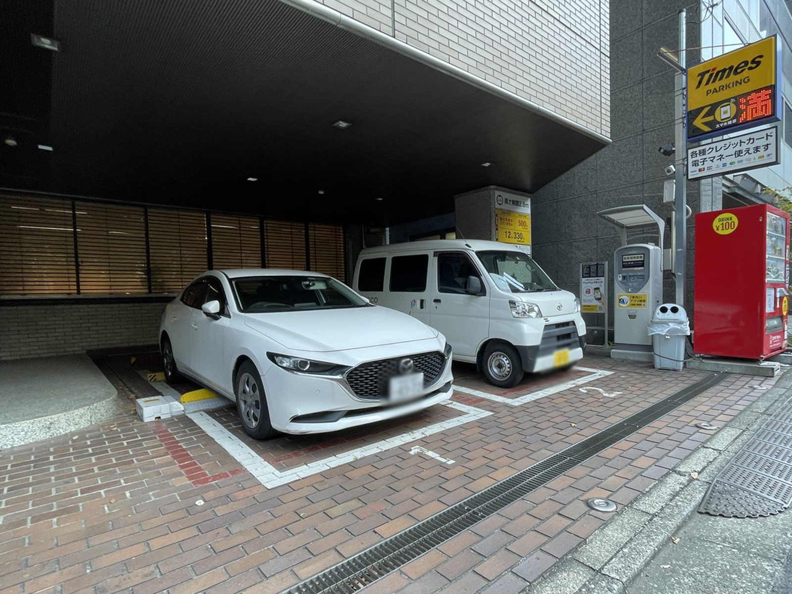 1階のコインパーキング