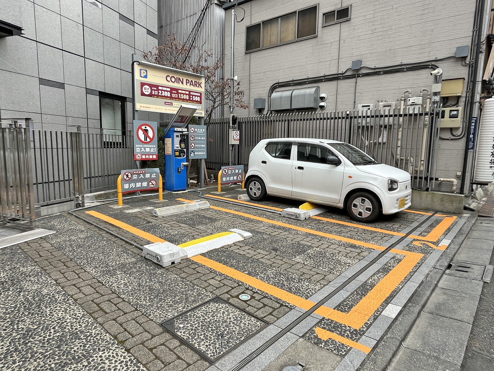 併設のコインパーキング