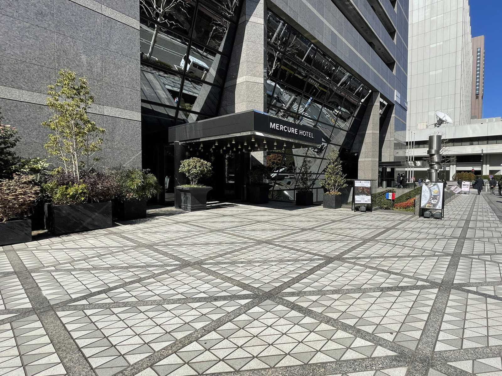 併設されているホテル メルキュール東京日比谷
