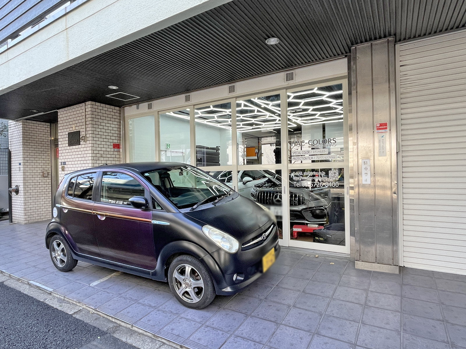 1階テナントの様子