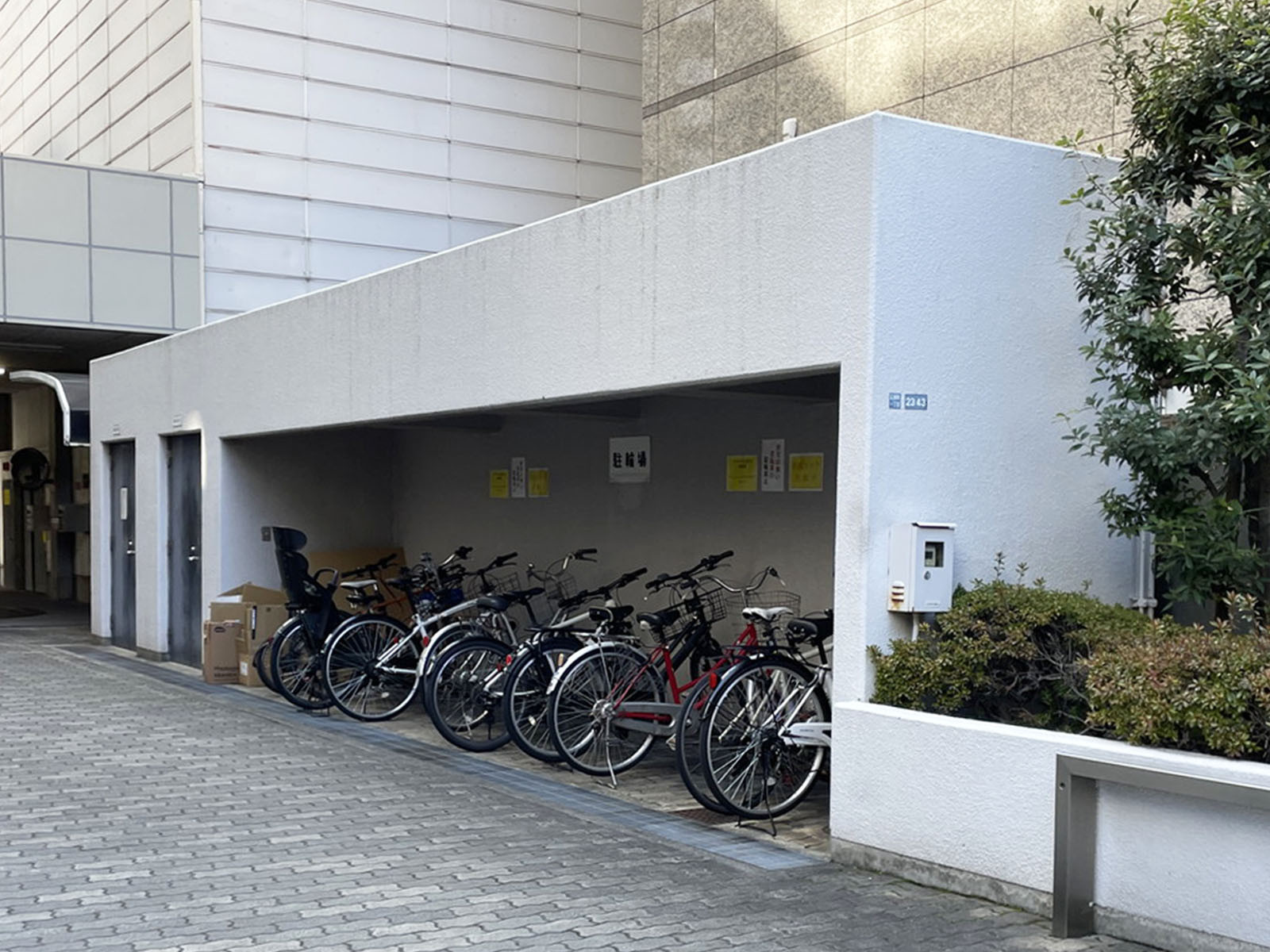 駐輪場