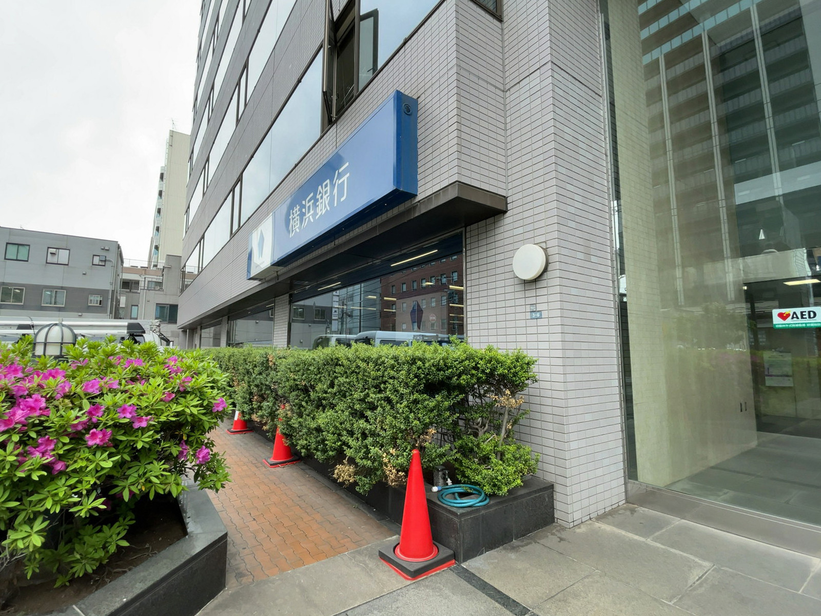 1階の横浜銀行 品川支店