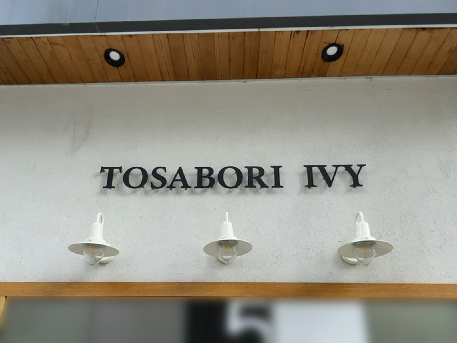 ネームプレート：TOSABORI IVY