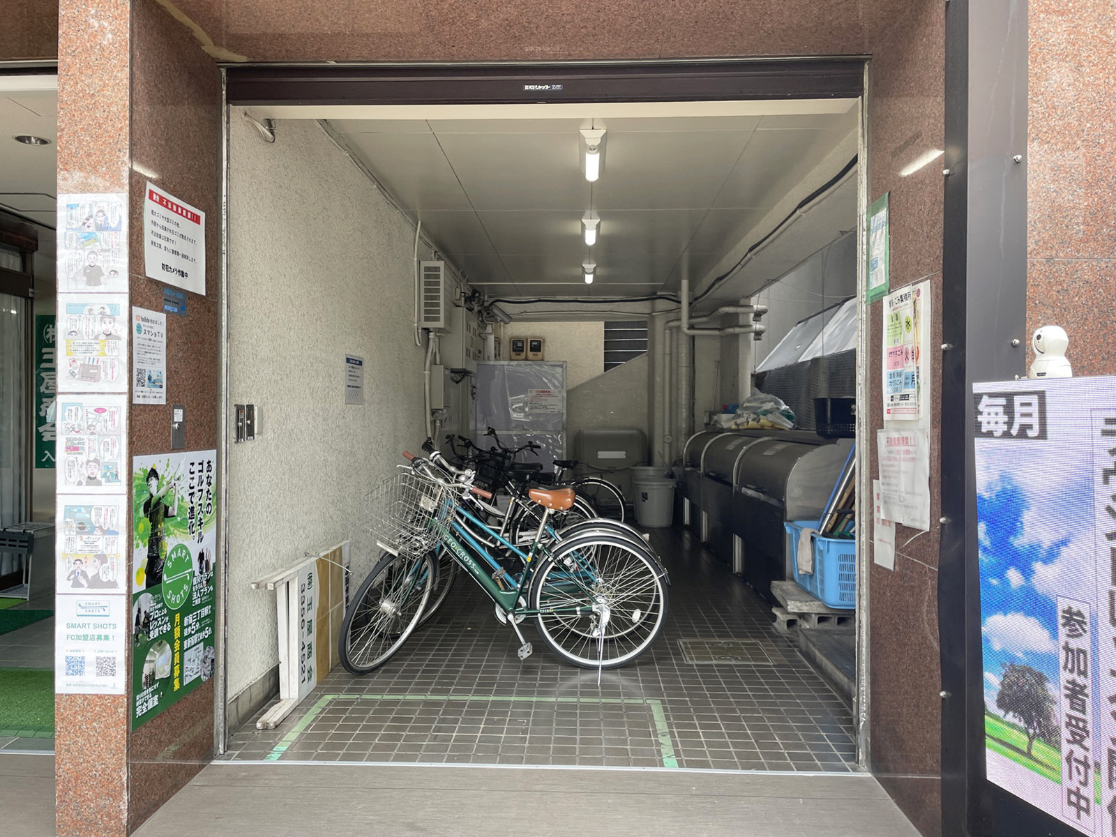 駐輪場