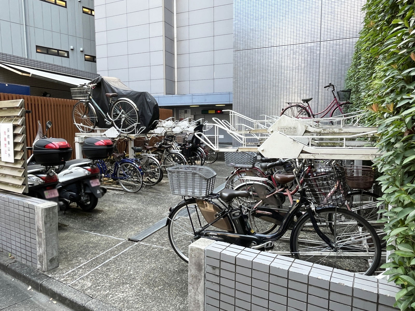 駐輪場