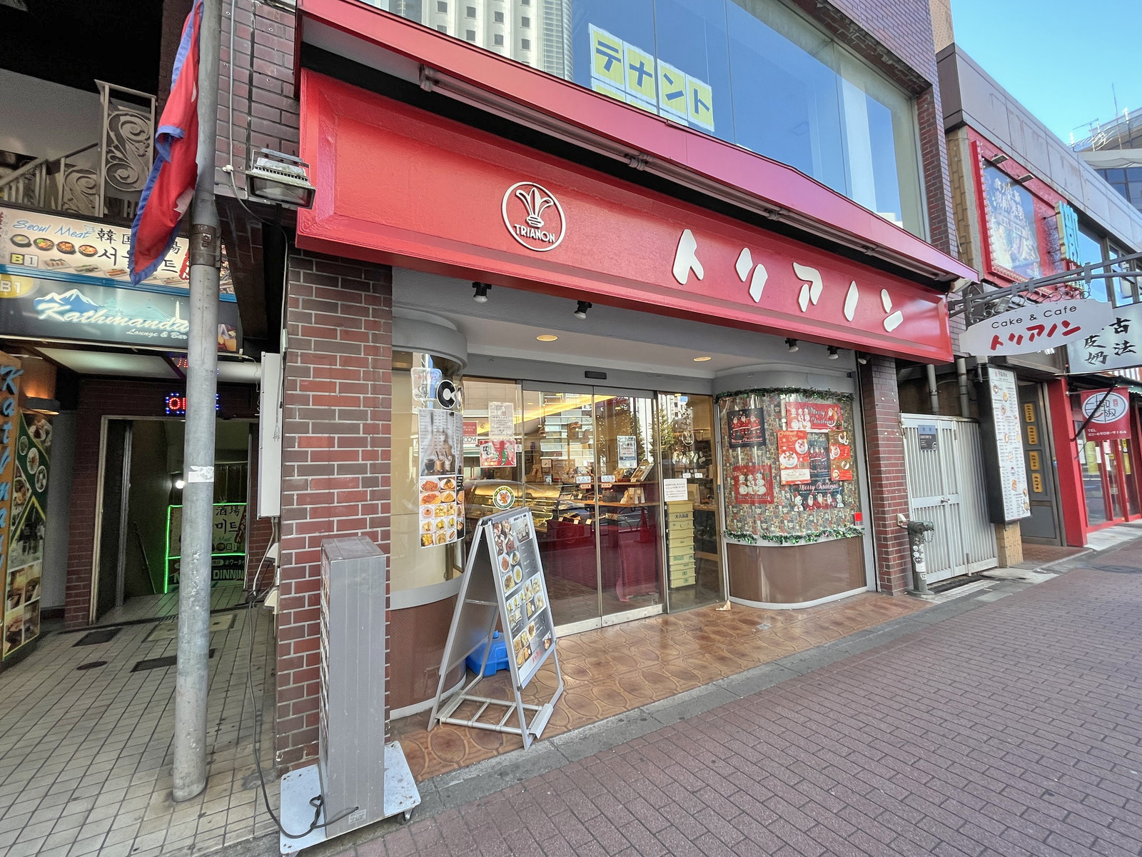 1階の飲食店