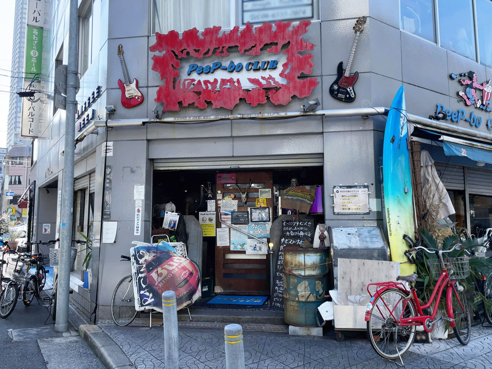 1階の飲食店