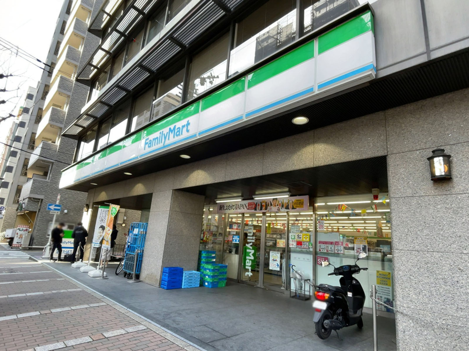 1階のファミリーマート 河原町仏光寺店