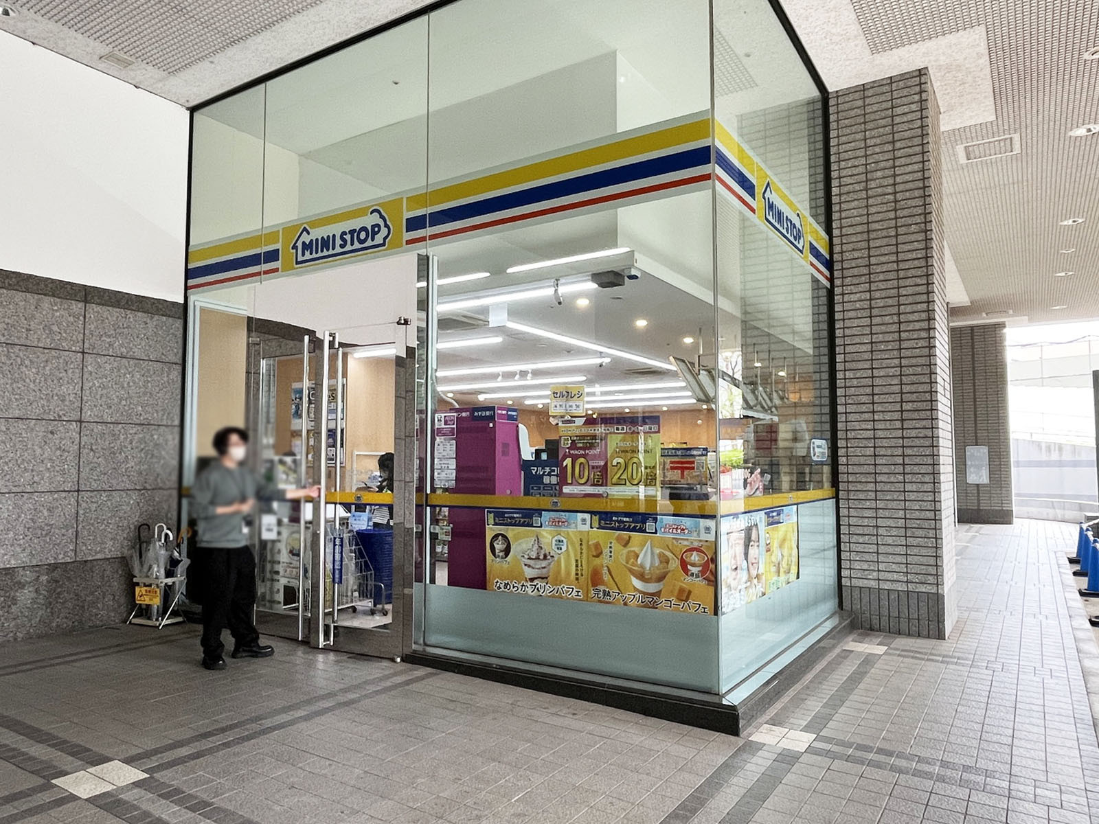 1階のミニストップ 北品川5丁目店