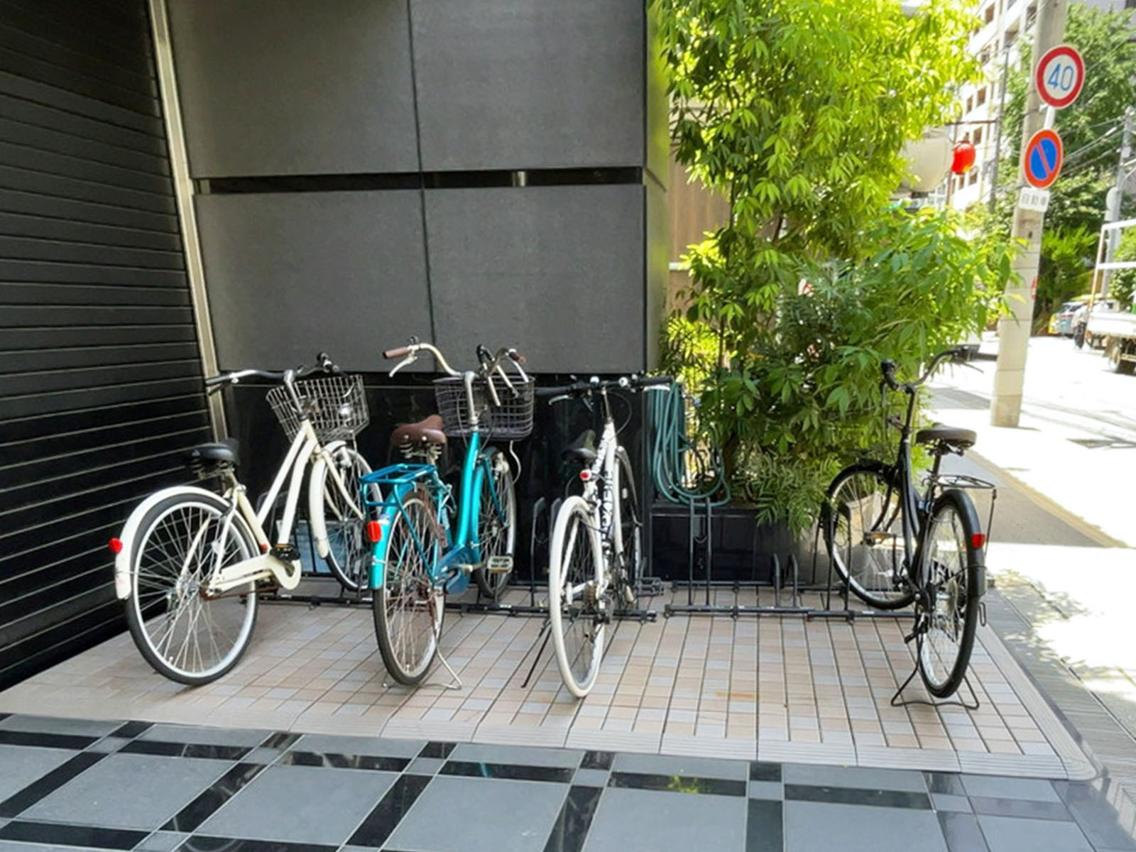 駐輪場