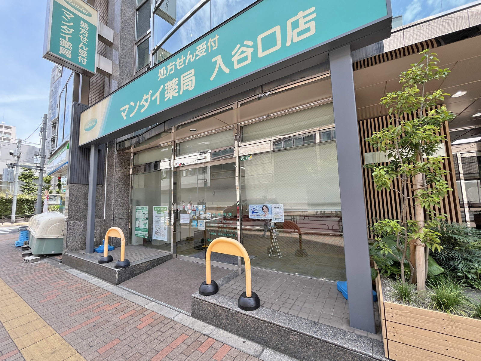 1階テナントの様子