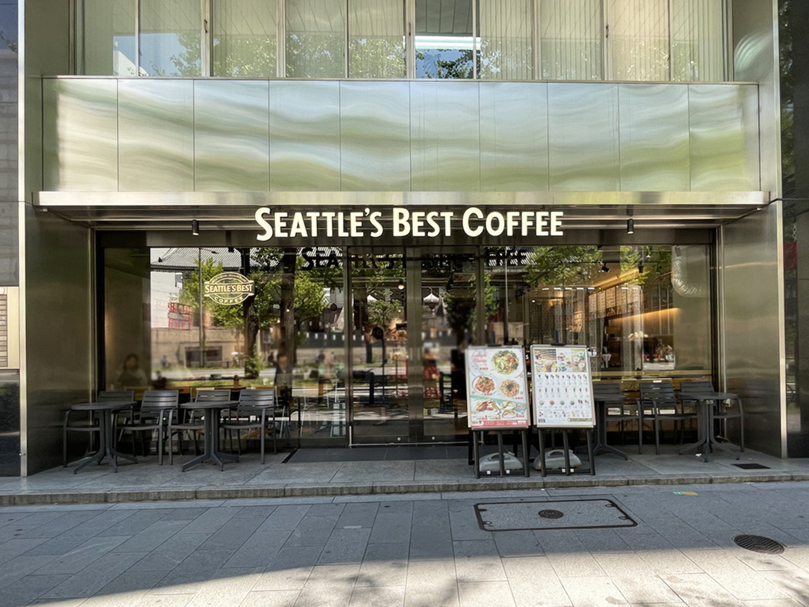 1階のシアトルズベストコーヒー 御堂筋本町店