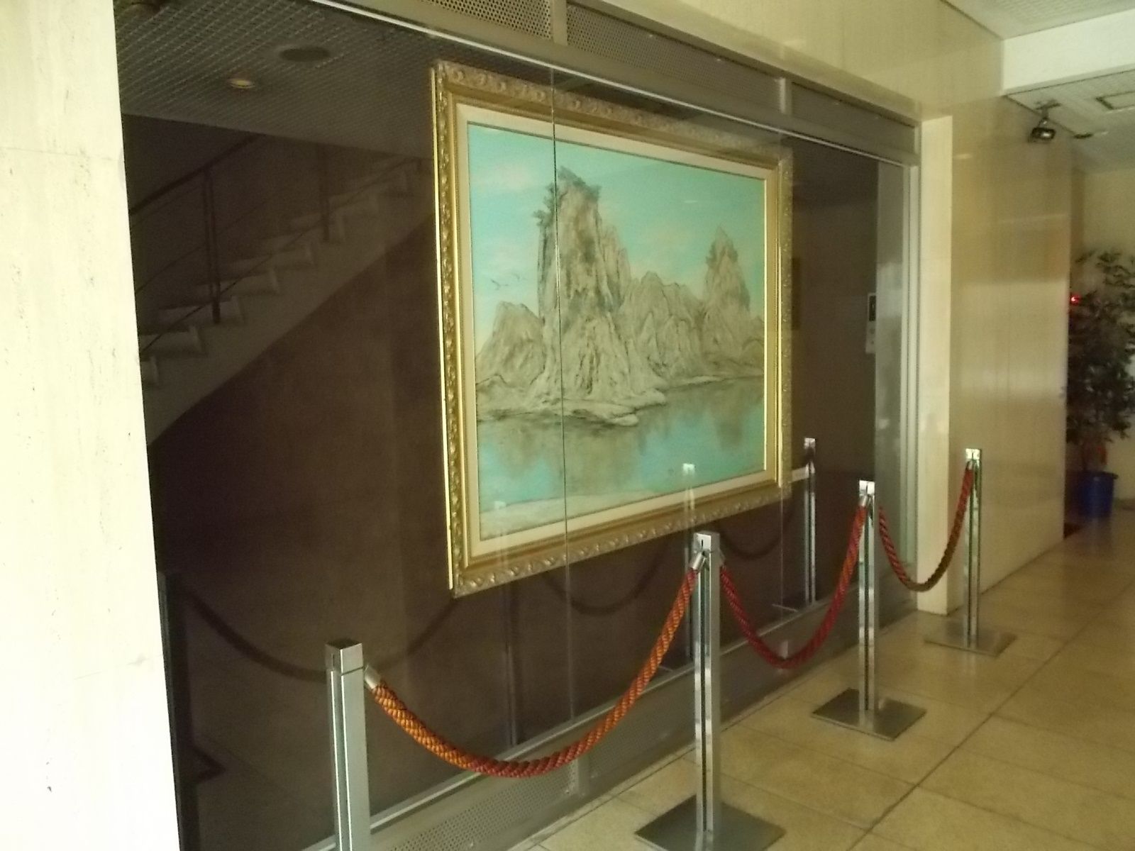 展示されている絵画