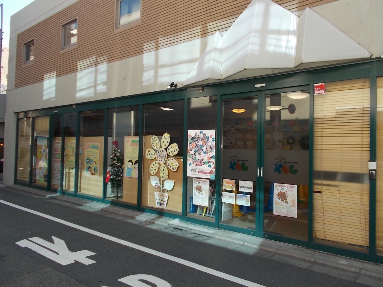 1階にある託児所