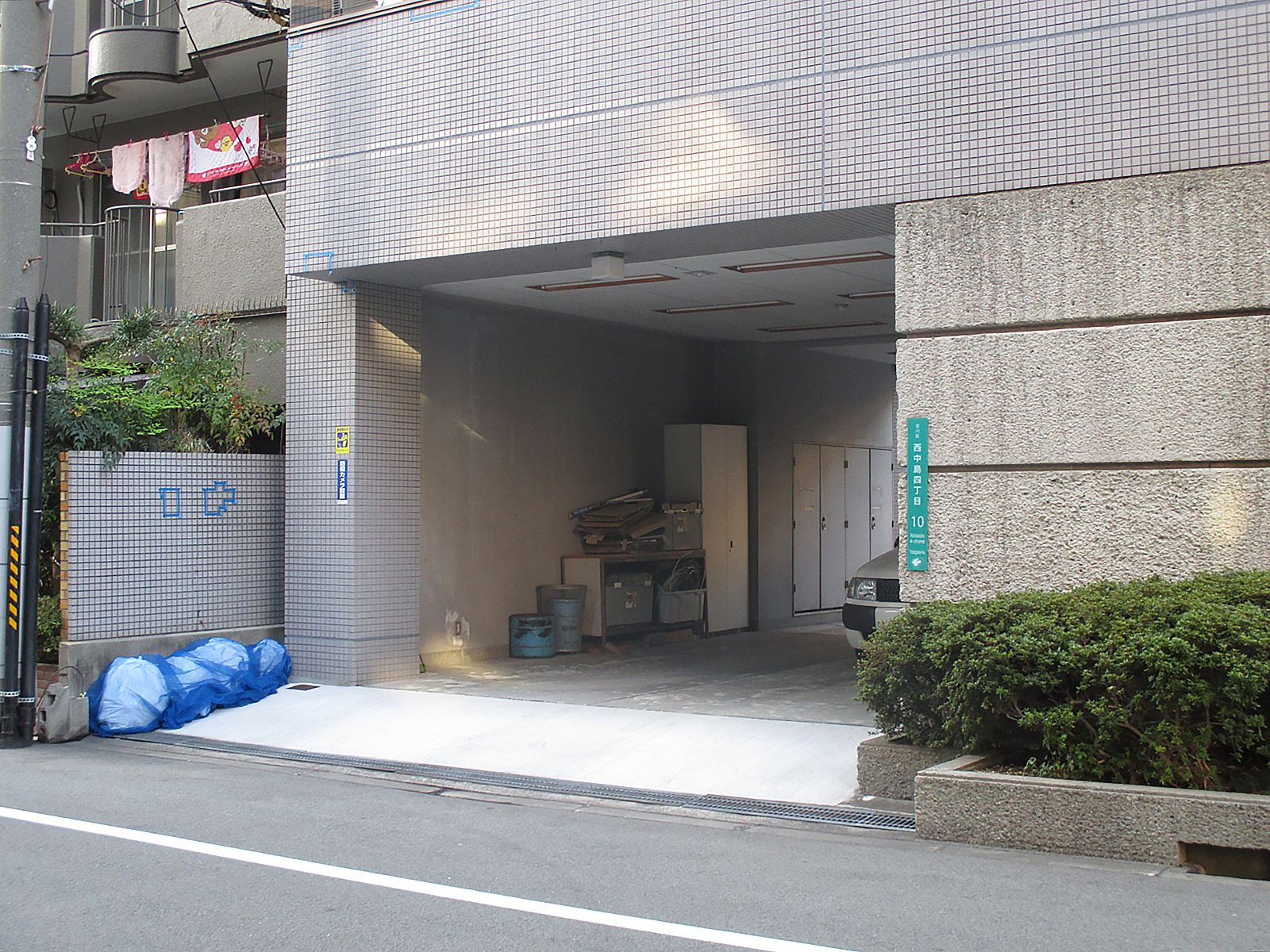 駐車場併設