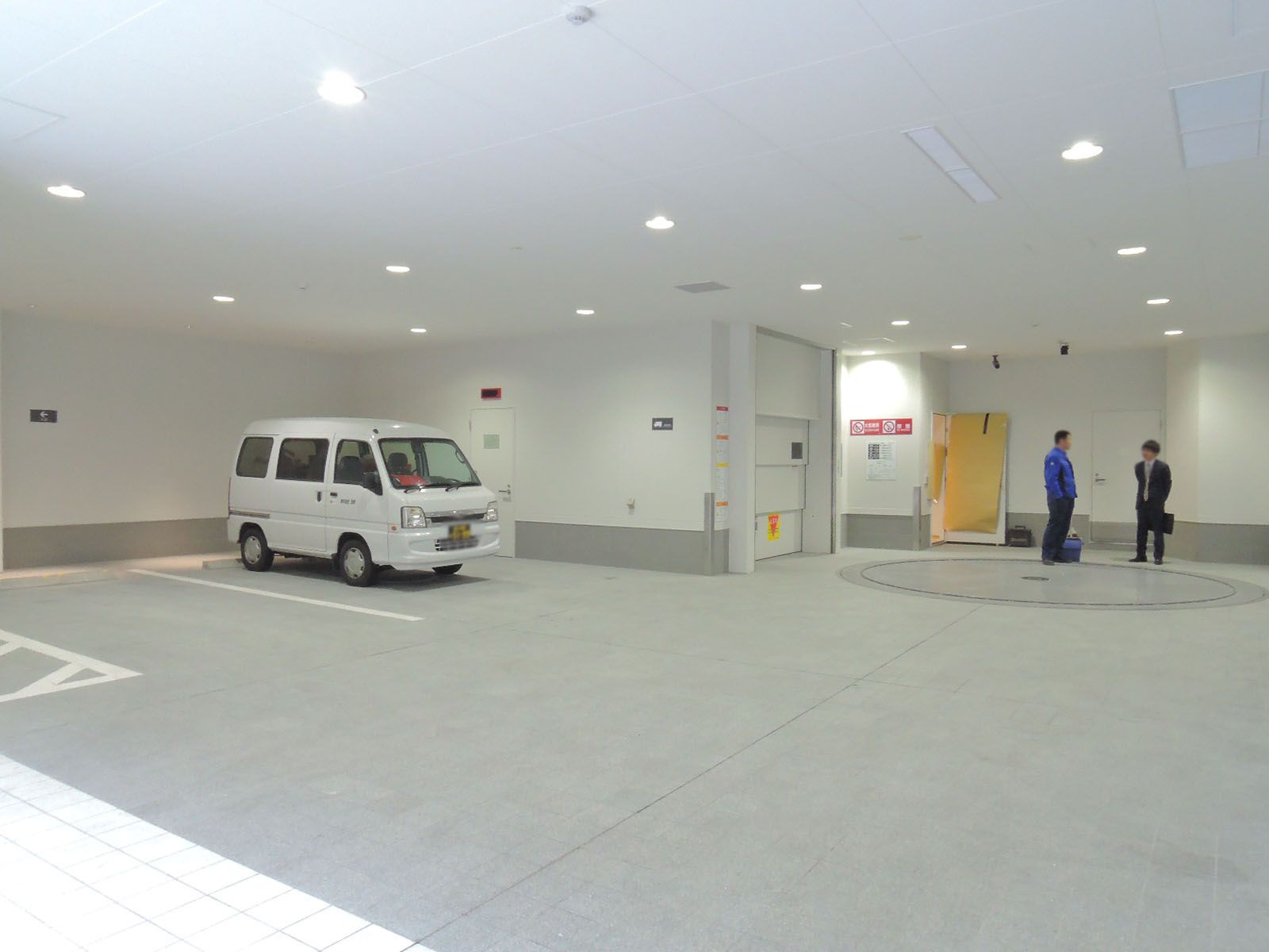 駐車場併設