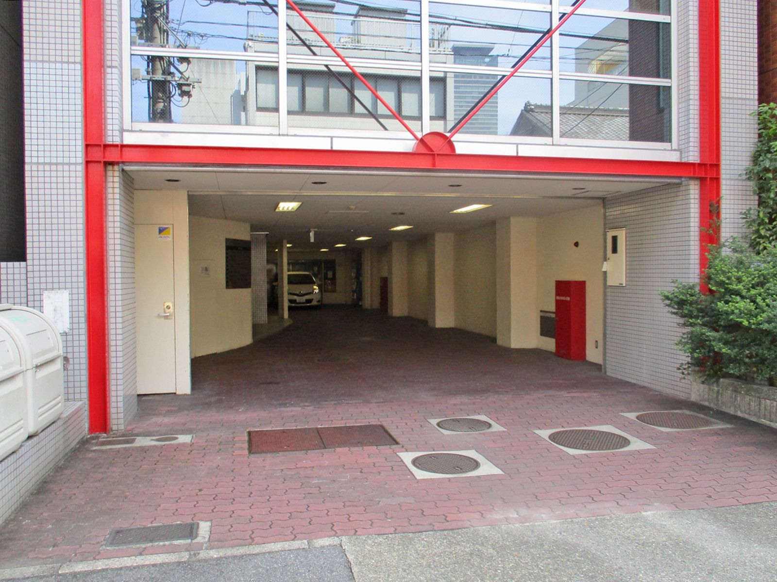 駐車場出入口