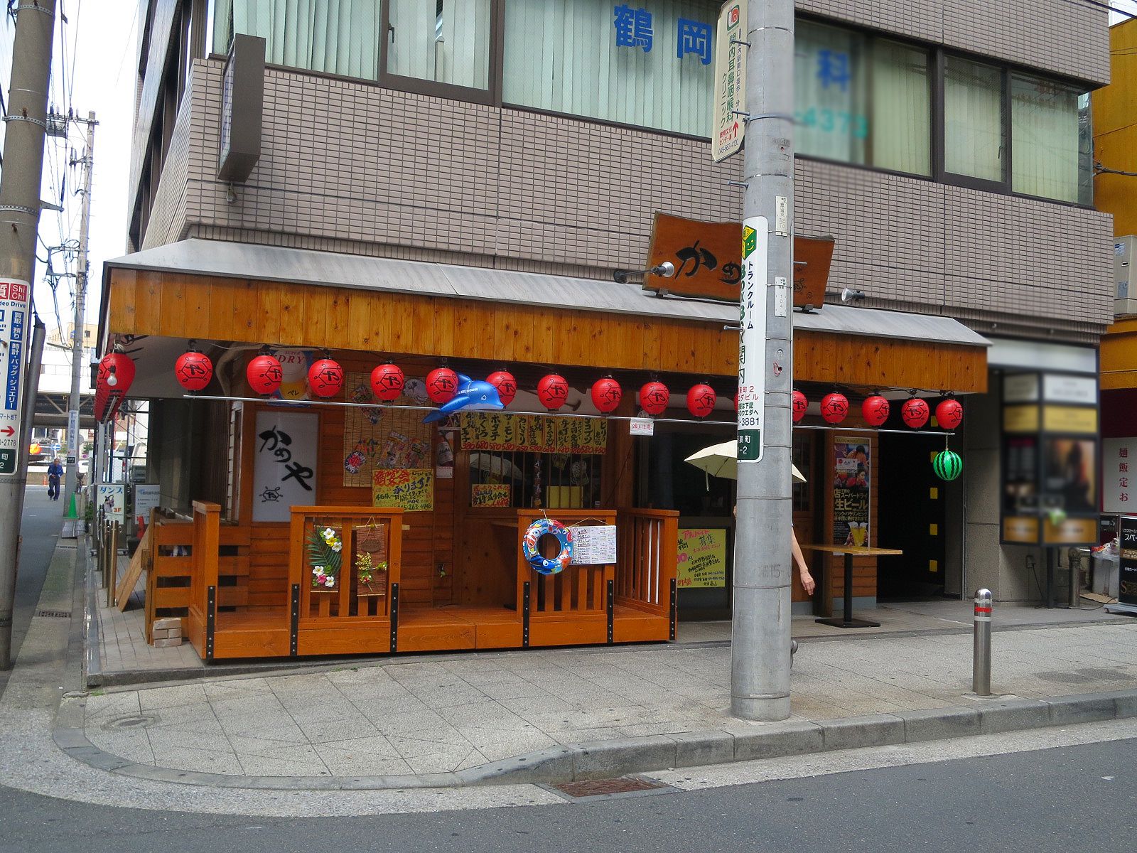 1階の飲食店