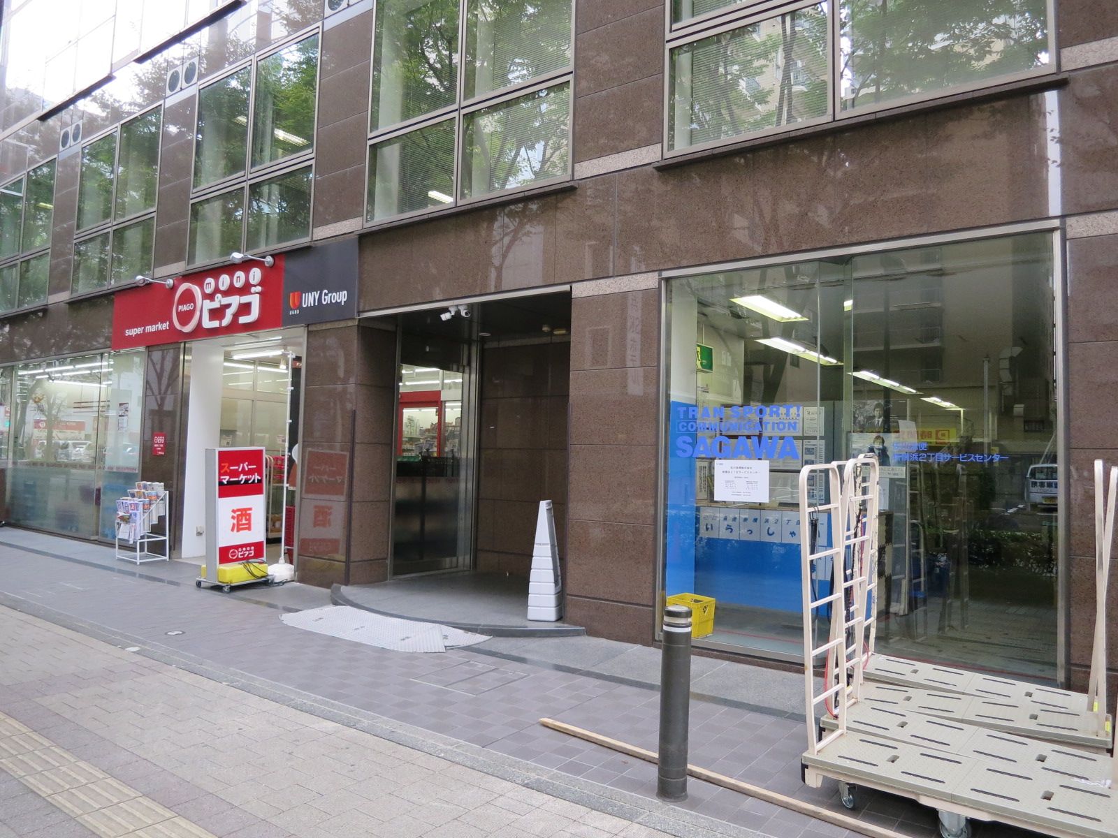 1階の店舗