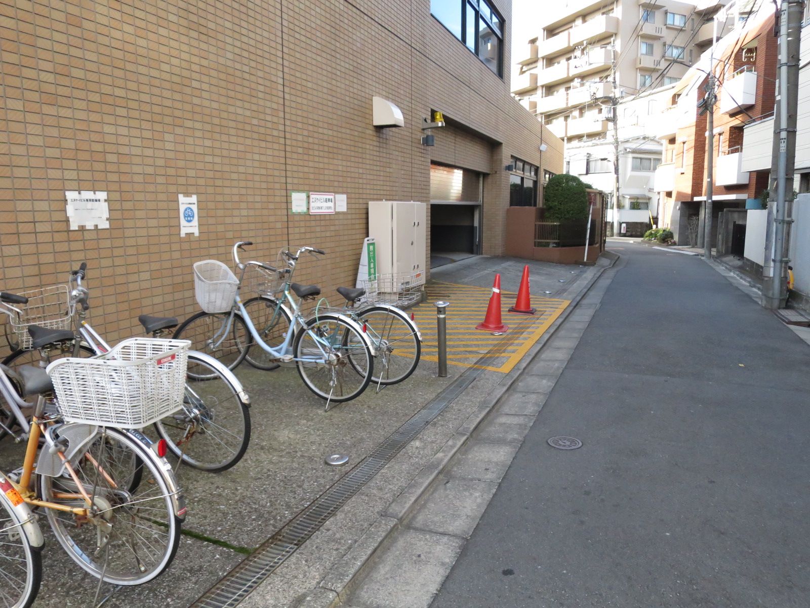 駐輪スペースも確保