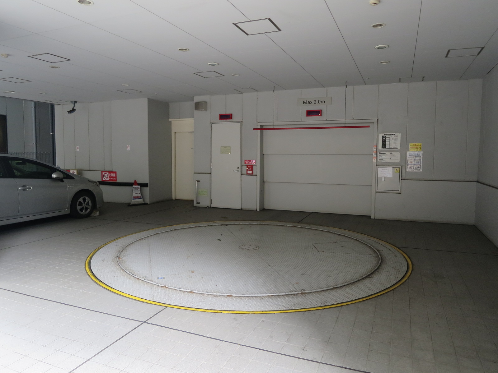 機械式駐車場併設