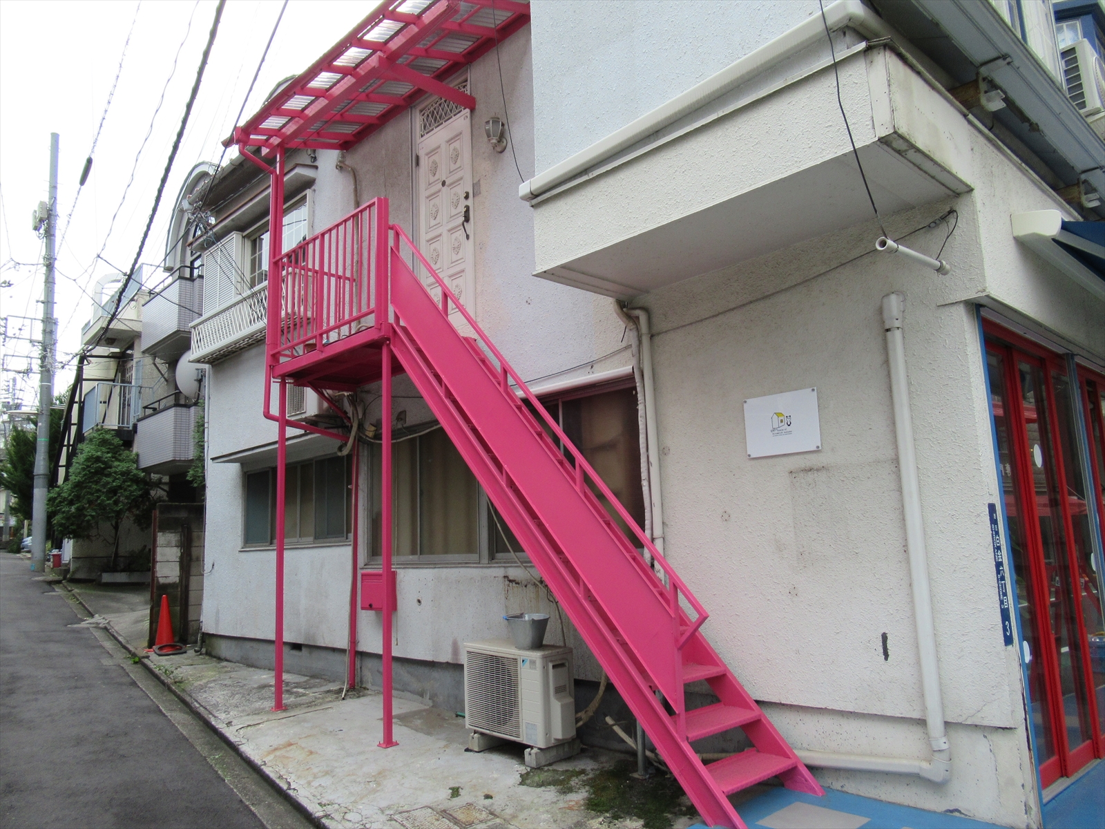 外階段