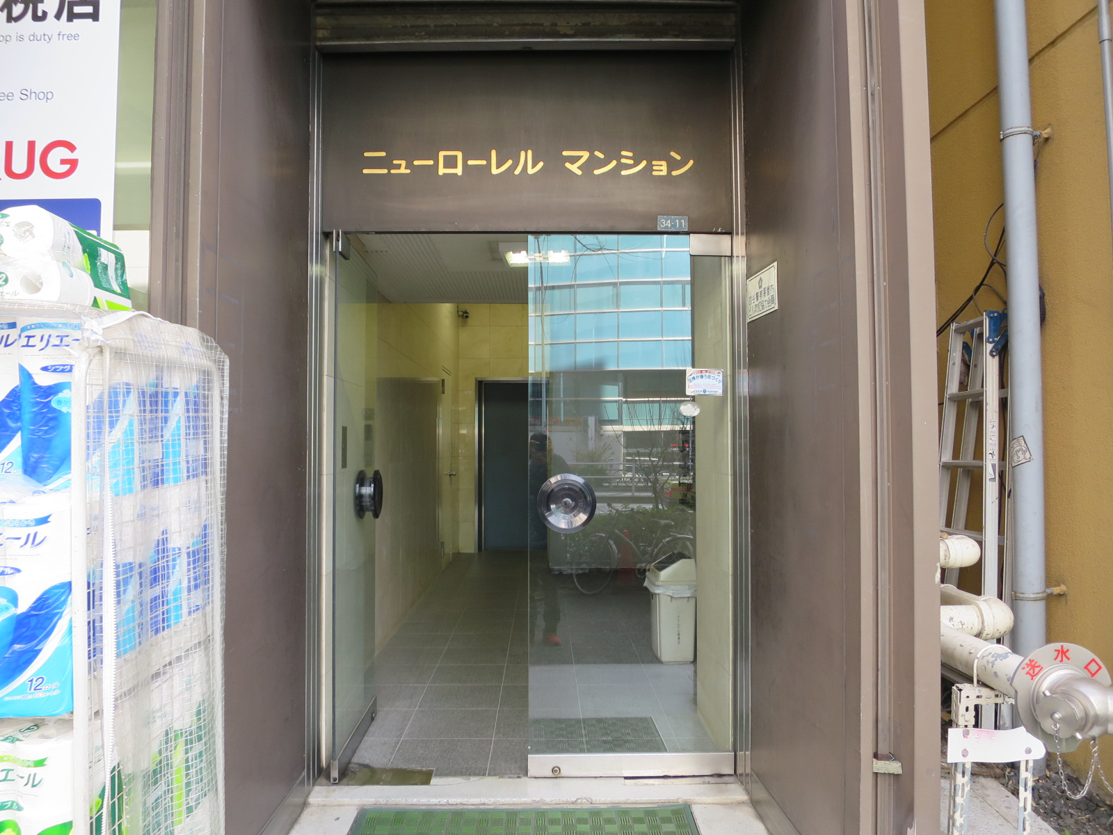マンション側の出入口