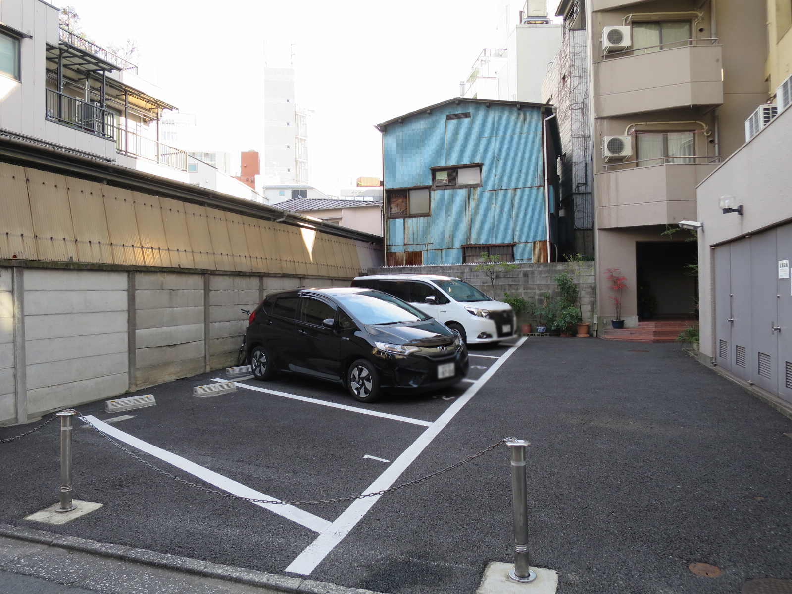 駐車場併設