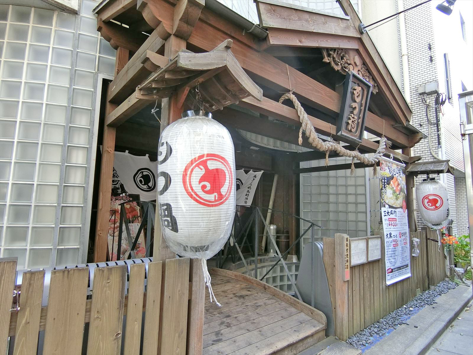 1階の飲食店