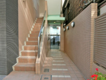 オフィスビル出入口