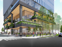 1階の様子(パース)