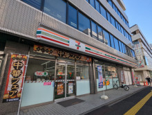 1階のセブンイレブン広島光町店
