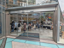 1階テナントの様子