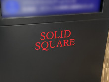 ネームプレート：ソリッドスクエア