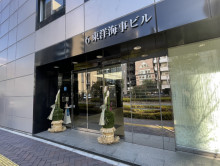 オフィスビル出入口