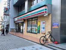 1階のセブンイレブン 大阪靱本町1丁目店