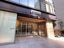 オフィスビル出入口