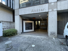 オフィスビル出入口