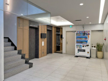 エレベーター前の様子