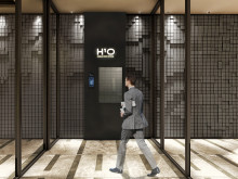 オフィスビル出入口