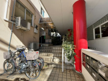 出入り口前階段