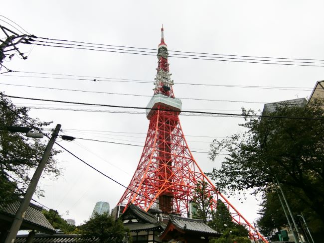 東京タワーも徒歩圏内