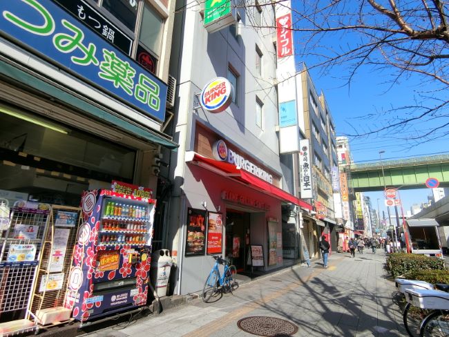 飲食店の多いエリア