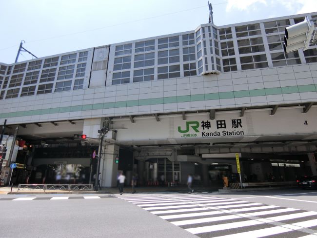 最寄りの「神田駅」