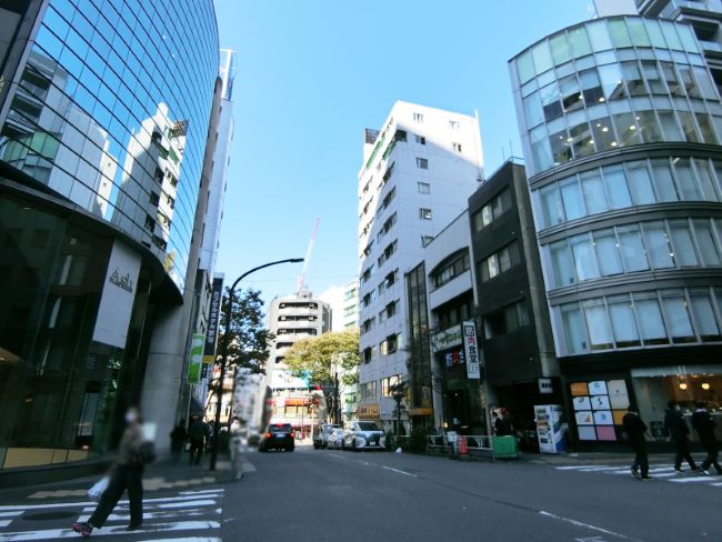 VORT渋谷道玄坂前面の通り