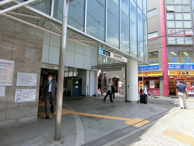 最寄りの「中野新橋駅」
