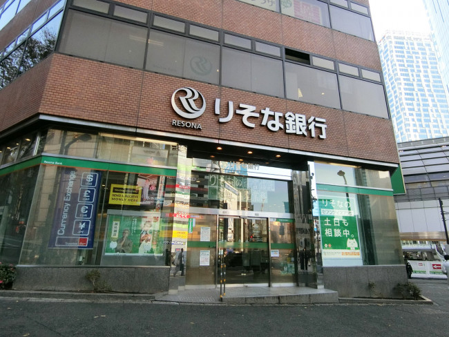 斜め向かいのりそな銀行 渋谷支店